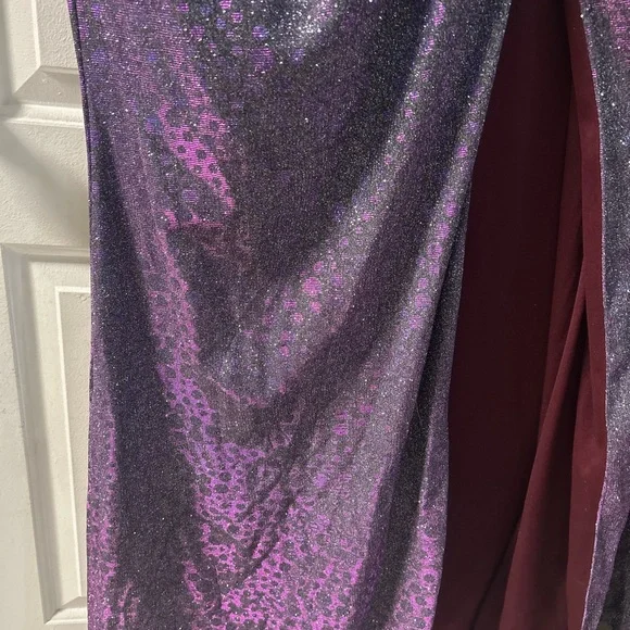 Cinderella Sparkling Purple Dress - Picture 5 of 12